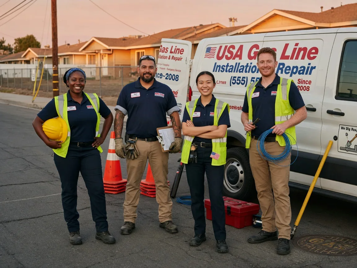 Gas Line Installation company in Witter Springs, CA